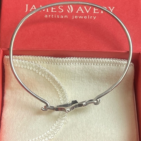 James Avery Silver Texas forged hook on Bracelet - Picture 3 of 9